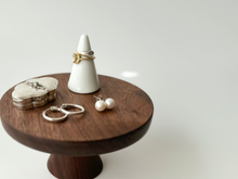 Load image into Gallery viewer, Tiny Wooden Cake Stand