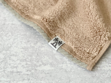 Load image into Gallery viewer, Cabin Towel - Camel x Mist Gray