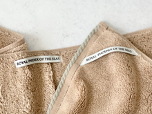 Load image into Gallery viewer, Cabin Towel - Camel x Mist Gray