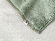 Load image into Gallery viewer, Cabin Towel - Jade Green x Mist Gray