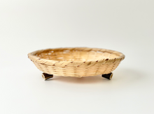 Load image into Gallery viewer, Bamboo Woven Strainer with Feet