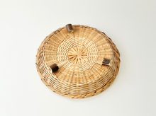 Load image into Gallery viewer, Bamboo Woven Strainer with Feet