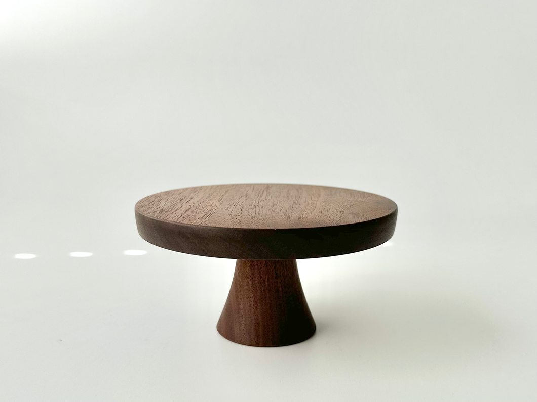 Tiny Wooden Cake Stand